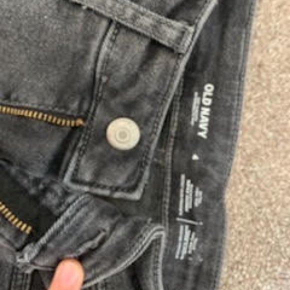 OLD NAVY high rise black jeans size 4 - Picture 4 of 4